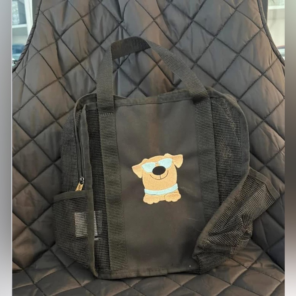 Mesh Caddy Personalized with a dog